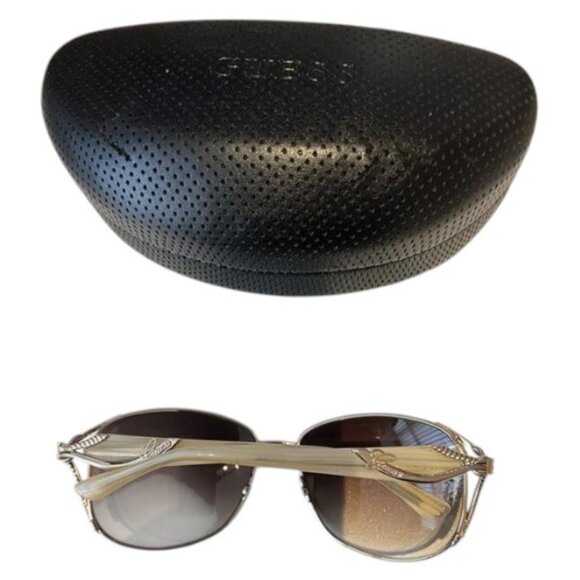 Guess brown and gold sunglasses - authentic - Picture 4 of 4